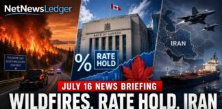 July 16 news: Ontario wildfires, dangerous smoke, Bank of Canada and global trade risks