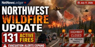 Wildfire Update: Northwestern Ontario reports 131 active fires, expanded evacuation alerts and major travel restrictions Northwest Ontario wildfires, Fort Frances 14, Thunder Bay 36, Lac des Mille Lacs, Upsala, evacuation alert, Restricted Fire Zone, Wabakimi Provincial Park, Ontario forest fires, Highway 17