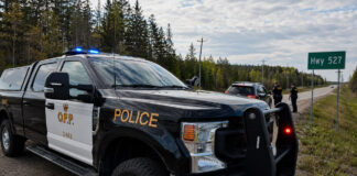 Three people face firearm and proceeds-of-crime charges after an OPP stop on Highway 527 OPP