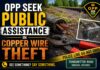 Kenora OPP seek tips after copper wire theft damages lines near Transmitter Road Kenora OPP seek tips after copper wire theft damages lines near Transmitter Road