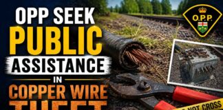 Kenora OPP seek tips after copper wire theft damages lines near Transmitter Road Kenora OPP seek tips after copper wire theft damages lines near Transmitter Road