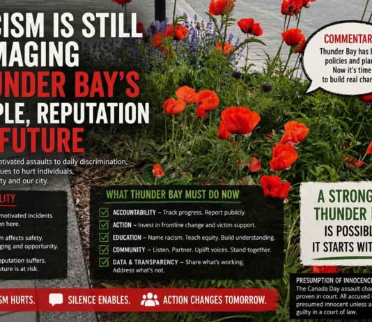 Racism and Reputation Are Holding Thunder Bay Back — Facing Both Is Essential to the City’s Future Racism Hurts Thunder Bay