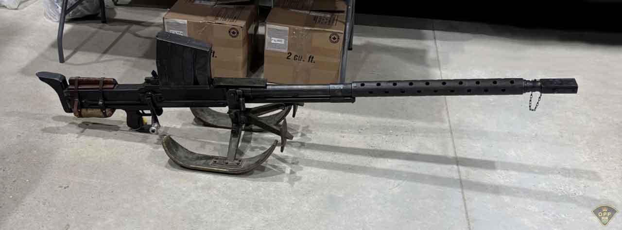 Seized Anti-Tank Rifle