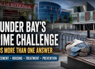 Thunder Bay Crime Data shows the City needs Enforcement, Housing, Treatment and Prevention