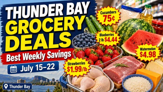 Thunder Bay grocery deals July 15-22: top stock-up buys and practical money-saving tips