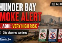 Wildfire Update: City of Thunder Bay Continues Temporary Service Suspensions as Poor Air Quality Persists Thunder Bay Closures