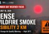 July 18, 2026: Thunder Bay Weather Focus — Dense Wildfire Smoke Cuts Visibility to Two Kilometres Thunder Bay Weather Desk Report July 18 2026