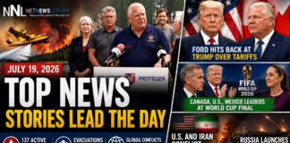 July 19 News Briefing: Ford’s Thunder Bay Wildfire Visit, Trump Tariff Dispute and Global Conflicts Lead the Day Top News July 19 2026