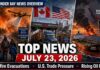 July 23 top news: wildfires, U.S. tariffs, rising oil and Thunder Bay crime data Top News Stories for July 23 2026
