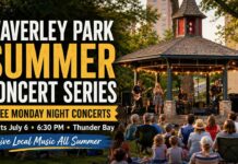 Free Waverley Park Summer Concert Series returns July 6 with local Thunder Bay musicians Waverly Park Music Mondays