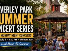 Free Waverley Park Summer Concert Series returns July 6 with local Thunder Bay musicians Waverly Park Music Mondays