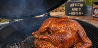 How to Barbecue Turkey with brown sugar, smoked paprika, garlic and steady indirect heat Turkey is not just for Thanksgiving or Christmas. Done properly on the barbecue, it can be one of the best summer meals