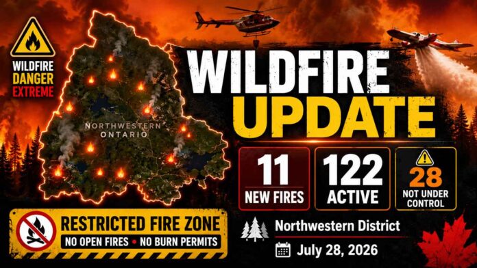 Wildland Fire Update Northwest District July 29 2026