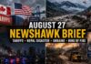 Aug. 27 news: Canada-U.S. tariffs, Nepal flooding, Ukraine, Ring of Fire and Thunder Bay updates August 27 2026 NewsHawk Brief