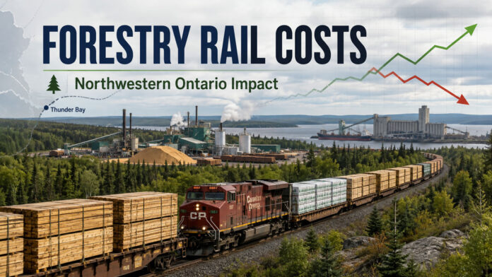 Forestry-Rail-Costs Forestry Association of Canada Seeks Rao;s Si[[prt