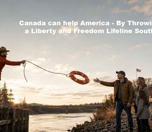 Why Canada and Canadians Should Toss Mainstream Americans a Liberty Lifeline Freedom and Liberty Lifeline