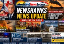Wednesday, Aug. 19, 2026: The NewsHawk Morning Brief — Tariff Reprieve, Hormuz Crisis and Northwest Wildfire Returns News Update for August 19 2026