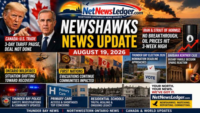 News Update for August 19 2026