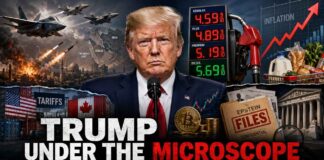 Trump’s Second Presidency Under the Microscope: War, Prices, Tariffs, Epstein and Accountability President Trump under the microscope