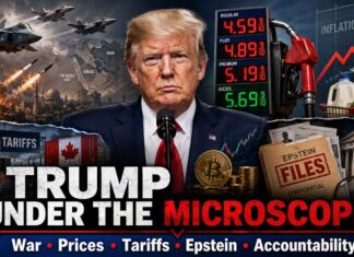 Trump’s Second Presidency Under the Microscope: War, Prices, Tariffs, Epstein and Accountability President Trump under the microscope