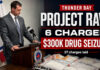 Thunder Bay police say Project Rave seized $300K in suspected drugs and resulted in 37 charges A Thunder Bay Police Service Intelligence Unit drug trafficking investigation has led to dozens of charges and a significant suspected illicit drug seizure.