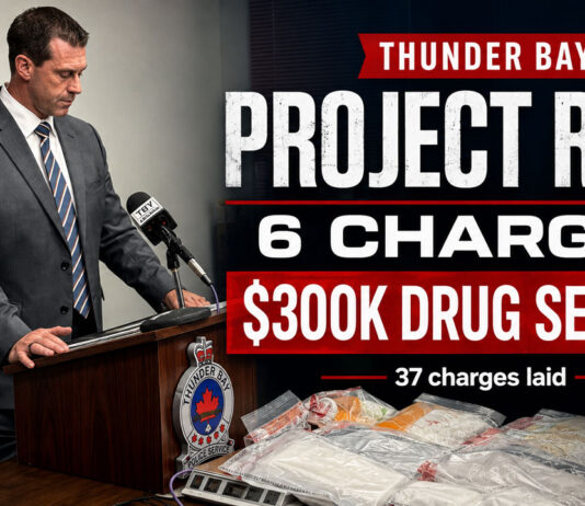 Thunder Bay police say Project Rave seized $300K in suspected drugs and resulted in 37 charges A Thunder Bay Police Service Intelligence Unit drug trafficking investigation has led to dozens of charges and a significant suspected illicit drug seizure.