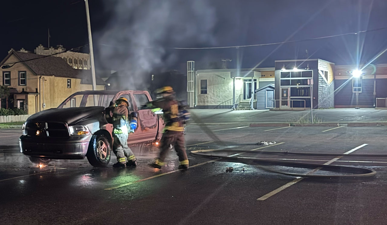 TBFR truck Fire August 7 2026