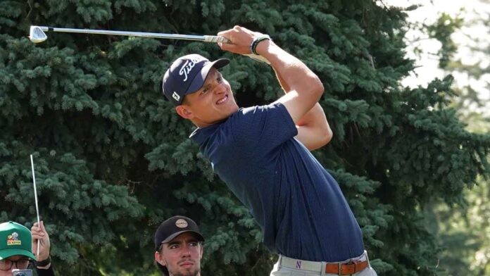 Daniel Svärd (Stockholm, Sweden) surged to a two-stroke lead Saturday with the round of the day, a 6-under 64 that moved him to 14-under