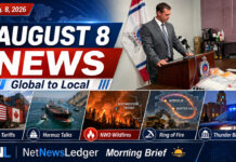 August 8, 2026: The News NetNewsLedger Readers Need to Know Top News August 8 2026
