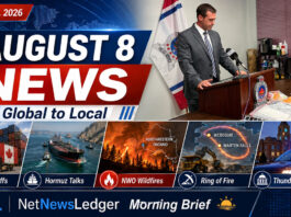 August 8, 2026: The News NetNewsLedger Readers Need to Know Top News August 8 2026