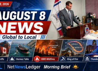 August 8, 2026: The News NetNewsLedger Readers Need to Know Top News August 8 2026