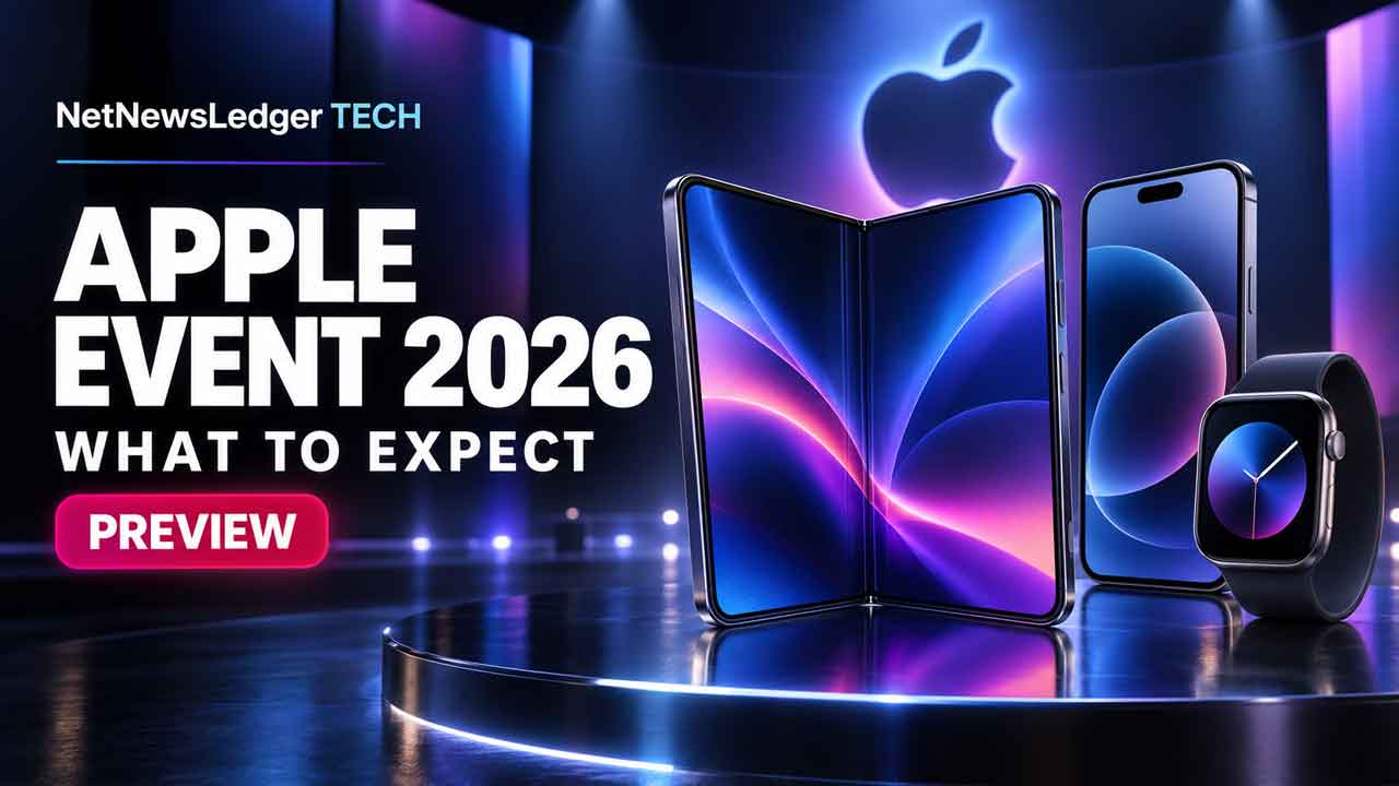 NetNewsLedger - Apple September 2026 Event Preview: Foldable iPhone Expected to Lead Major Product Launch