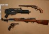 Thunder Bay Drug Investigation Leads to 54 Charges and Seizure of Fentanyl, Cocaine and Firearms TBPS Image Firearms Seized TB26035122