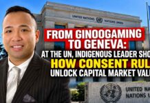 From Ginoogaming to Geneva: Jason Rasevych Tells UN Indigenous Consent is a Capital-Market Issue Jason Rasevych of Ginoogaming First Nation is taking a Northern Ontario debate over mining, Indigenous consent and investment risk to the international stage.