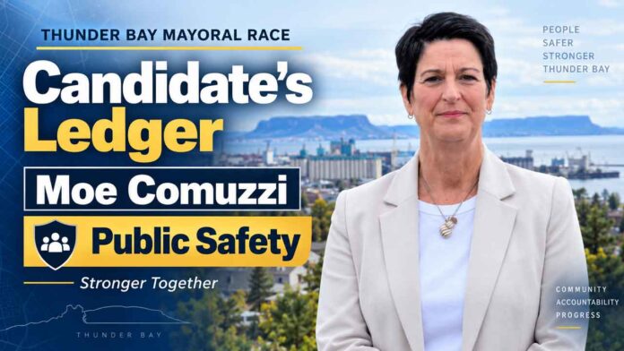 Moe Comuzzi Candidate for Mayor, City of Thunder Bay Moe Comuzzi Candidate for Mayor, City of Thunder Bay