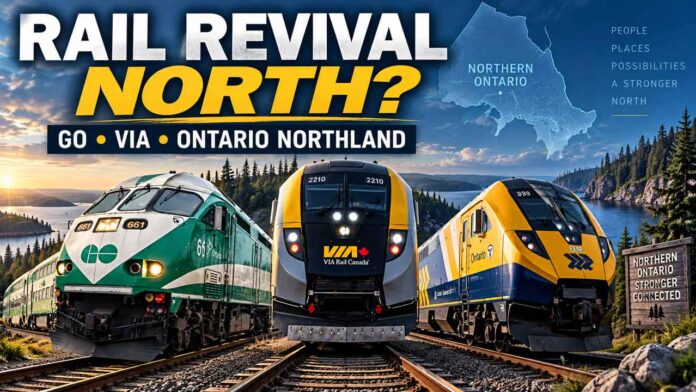 Northern-Ontario-Passenger-Rail-Revival Could Ottawa and Ontario create a Kenora–Thunder Bay–Toronto passenger train? NetNewsLedger examines the customer case, business potential and likely multibillion-dollar cost