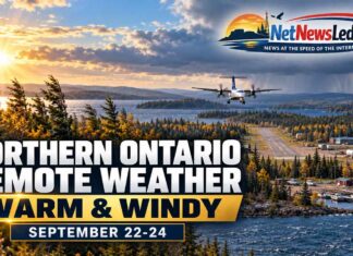 Northern Ontario Remote Communities Weather: Warm Sunshine and Gusty Southwest Winds Northern Ontario Weather Sept 22 2026