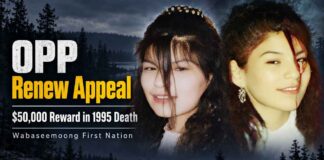OPP offer a $50,000 reward for information in the 1995 death of Evaleen Cameron Thirty years after the death of 19-year-old Evaline (Evaleen) CAMERON in Wabaseemoong First Nation