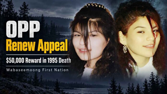 Thirty years after the death of 19-year-old Evaline (Evaleen) CAMERON in Wabaseemoong First Nation Thirty years after the death of 19-year-old Evaline (Evaleen) CAMERON in Wabaseemoong First Nation