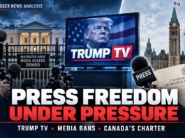 Trump’s White House Media Ban, “Trump TV” and the Press-Freedom Test for Canada Press Freedom - Trump TV