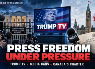 Trump’s White House Media Ban, “Trump TV” and the Press-Freedom Test for Canada Press Freedom - Trump TV