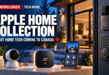 Apple Home Collection brings smart cameras, locks and thermostats to Canada Apple’s Home Collection brings smart cameras, locks and thermostats to Canada starting in December. Here are the prices, features and requirements to know