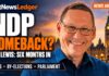 Avi Lewis’s NDP shows uneven gains. Do polls, by-elections and his delay seeking a seat signal trouble? Avi Lewis’s NDP shows uneven gains. Do polls, by-elections and his delay seeking a seat signal trouble?