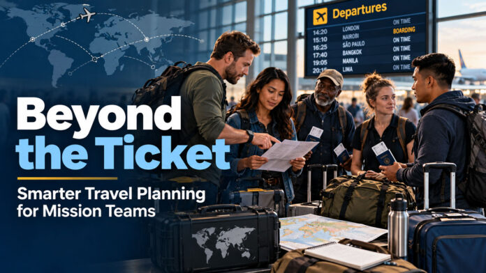 Beyond-the-Ticket_-Mission-Travel-Planning Beyond the Ticket: How Smarter Travel Planning Helps Mission Teams Navigate International Complexity