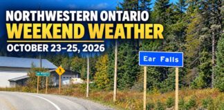 Northwestern Ontario Weather: Friday Warmth Gives Way to Gusty Winds and a Sunday Cooldown Northwestern Ontario weather