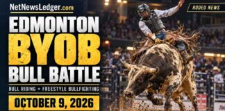 Six teams and world-class bullfighters headline Edmonton’s inaugural BYOB Bull Battle on October 9 Edmonton BYOB Bull Battle