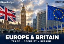 Europe NewsHawks: EU Expands Russia Sanctions as Britain Pushes for Closer European Ties Europe’s October 12 news: EU Russia sanctions, Britain’s EU talks, security concerns and defence opportunities for Canada, plus weak French economic growth