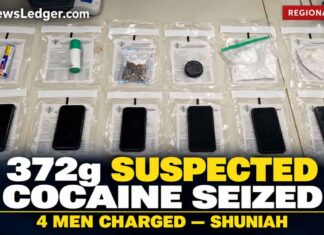Four Men Charged After OPP Seizes Suspected Cocaine in Shuniah Traffic Stop Thunder Bay OPP image