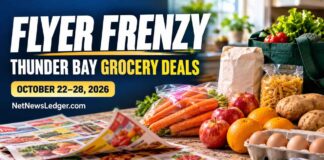 Flyer Frenzy – Stretch that Grocery Dollar – Deals from Oct 21 – 28 Thunder Bay, grocery deals, grocery savings, George’s Market, FreshCo, Safeway, Walmart, Giant Tiger, Metro, Real Canadian Superstore, Skaf’s Just Basics, Superior Seasons, budget recipes