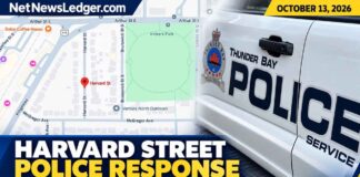 Thunder Bay Police Ask Public to Avoid Harvard Street During Ongoing Response Thunder Bay police ask the public to avoid the 300 block of Harvard Street during an ongoing response